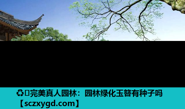 ♻️完美真人园林：园林绿化玉簪有种子吗