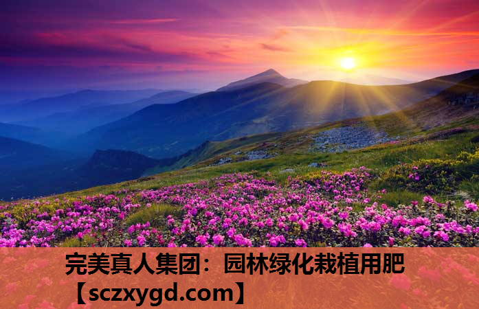 完美真人集团：园林绿化栽植用肥