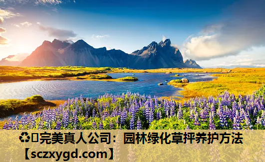 ♻️完美真人公司：园林绿化草抨养护方法