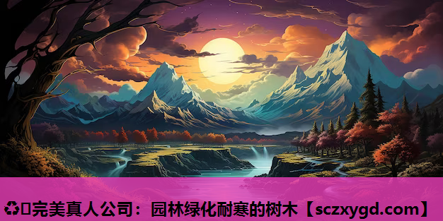 ♻️完美真人公司：园林绿化耐寒的树木